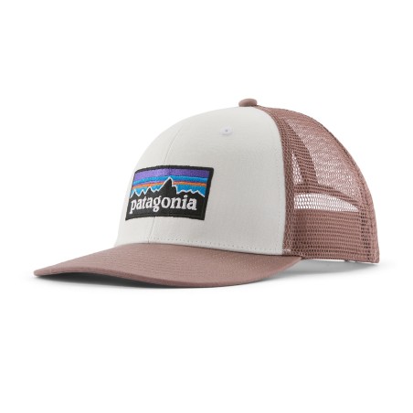 Patagonia P-6 Logo Trucker Hat birch white