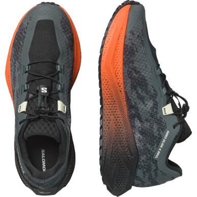 Salomon Aero Glide 4 GRVL urban chic / black / lime cream