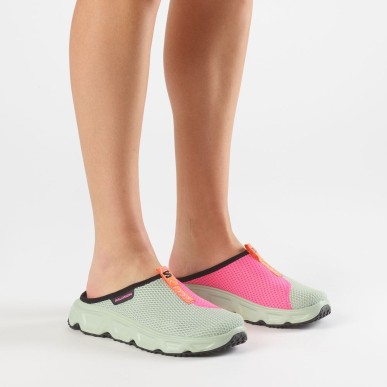 Salomon Reelax Slide 6.0 Icon Femme green milieu / black