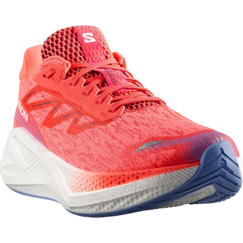 Salomon Aero Glide 4 neon flame / white