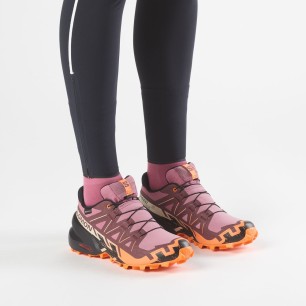 Salomon Speedcross 6 GTX Femme dusky orchid / huckleberry / nectarine
