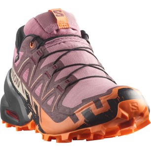 Salomon Speedcross 6 GTX Femme dusky orchid / huckleberry / nectarine