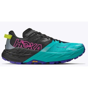Hoka Speedgoat 7 Femme black / electric aqua