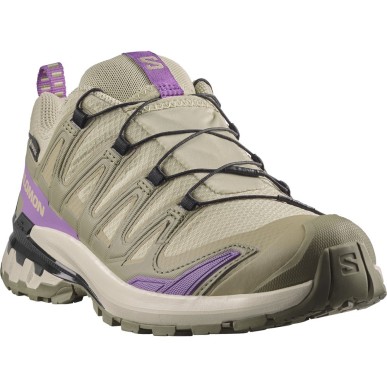 Salomon XA PRO 3D V9 GTX Femme Bog Aloe Concord Grape