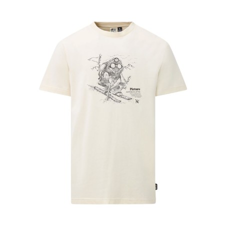 Picture Dad and Son JM Crit Tee natural white