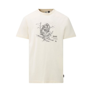 Picture Dad and Son JM Crit Tee natural white