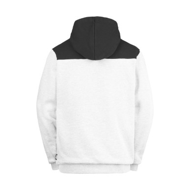 Picture basement plush zip hoodie grey melange