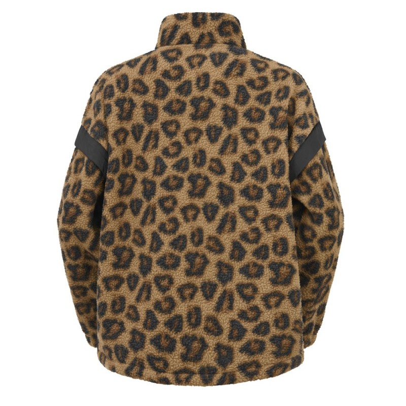 Picture Velora Printed 1/4 Zip Femme wild spot print Picture Velora Printed 1/4 Zip Femme wild spot print