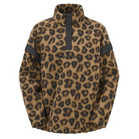 Picture Velora Printed 1/4 Zip Femme wild spot print