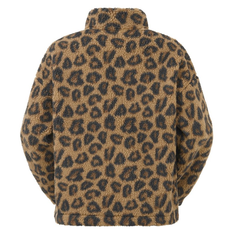 Picture Gypsi Zip Fleece Femme wild spot print