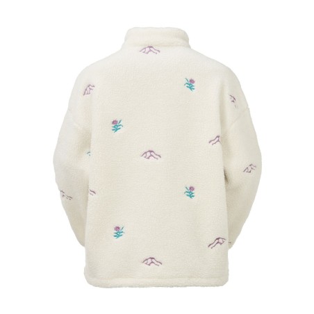 Picture Nyss Embro Zip Fleece Femme tofu