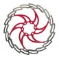 disque XLC  argent/rouge