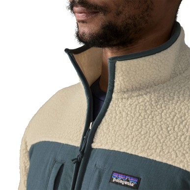 Patagonia Retro Pile Patch Jacket pelican