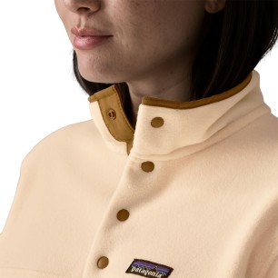 Patagonia lightweight Synchilla Snap T Fleece femme natural
