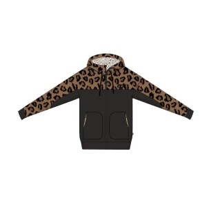 Picture Basement Plush Zip Hoodie Femme black