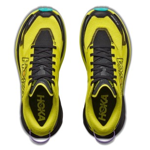 Hoka Mafate 5 black / hoka citrus