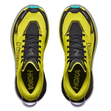 Hoka Mafate 5 black / hoka citrus