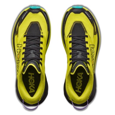 Hoka Mafate 5 black / hoka citrus
