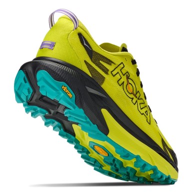 Hoka Mafate 5 black / hoka citrus