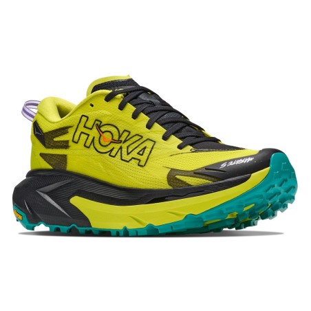 Hoka Mafate 5 black / hoka citrus