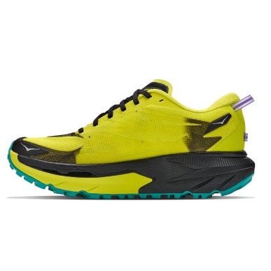 Hoka Mafate 5 black / hoka citrus