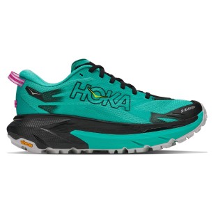 Hoka Mafate 5 Femme black / electric aqua