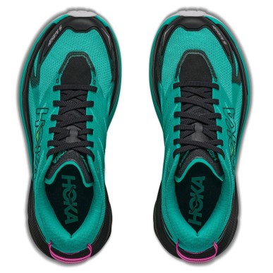 Hoka Mafate 5 Femme black / electric aqua