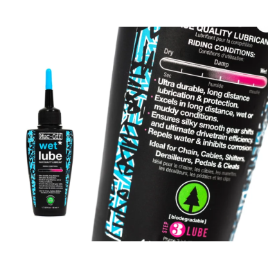 MUC-OFF - Lubrifiant pour conditions sèches "Dry Lube"120