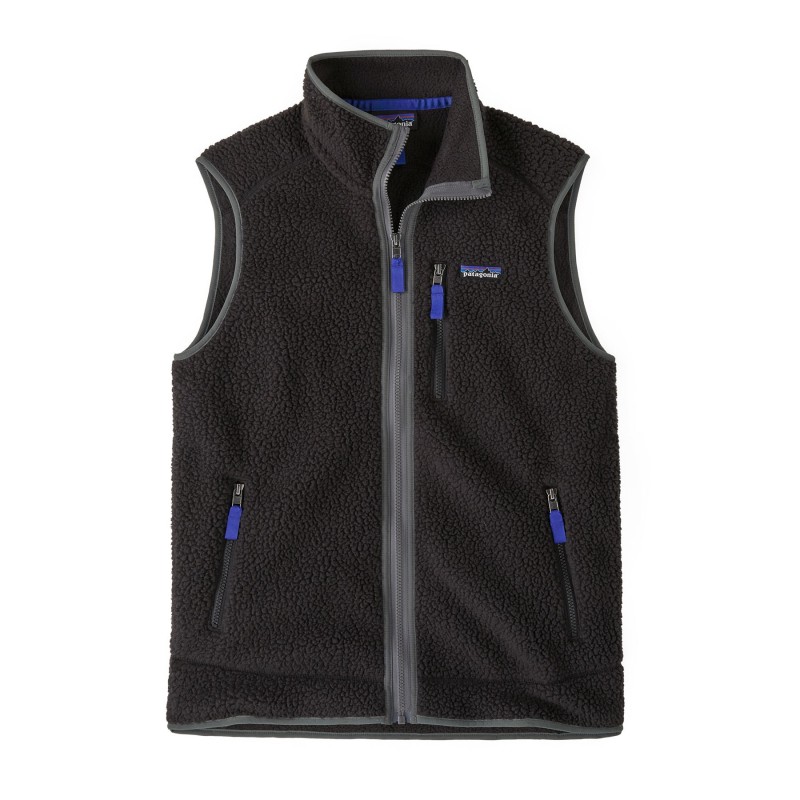 Patagonia Retro Pile Vest black / forge grey