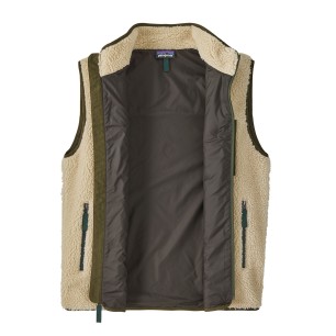 Patagonia Classic Retro-X Vest dark natural / basin green