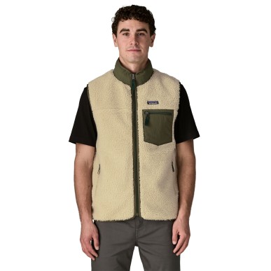 Patagonia Classic Retro-X Vest dark natural / basin green
