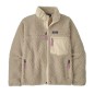 Patagonia Veste Classic Retro-X Femme, couleur naturelle / violet clair Patagonia Veste Classic Retro-X Femme, couleur naturelle / violet clair