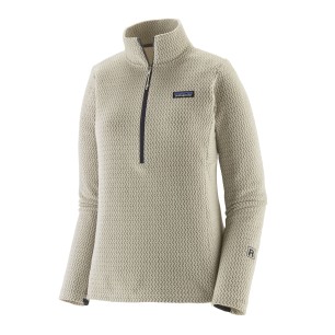 Patagonia R1 Air Zip Neck Femme wool white