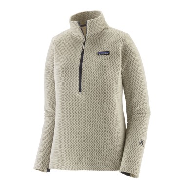 Patagonia R1 Air Zip Neck Femme wool white