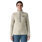 Patagonia R1 Air Zip Neck Femme wool white Patagonia R1 Air Zip Neck Femme wool white