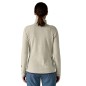 Patagonia R1 Air Zip Neck Femme wool white Patagonia R1 Air Zip Neck Femme wool white