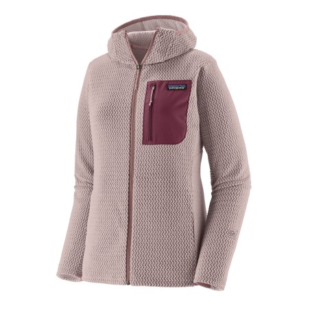 Patagonia  R1 Air full zip femme stingray mauve