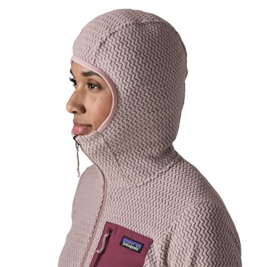 Patagonia R1 Air Full-Zip Hoody Femme stingray mauve