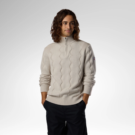 Rossignol Corbyr Half zip sweater silver cloud