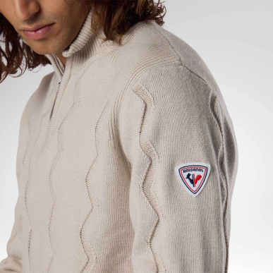 Rossignol Corbyr Half zip sweater silver cloud