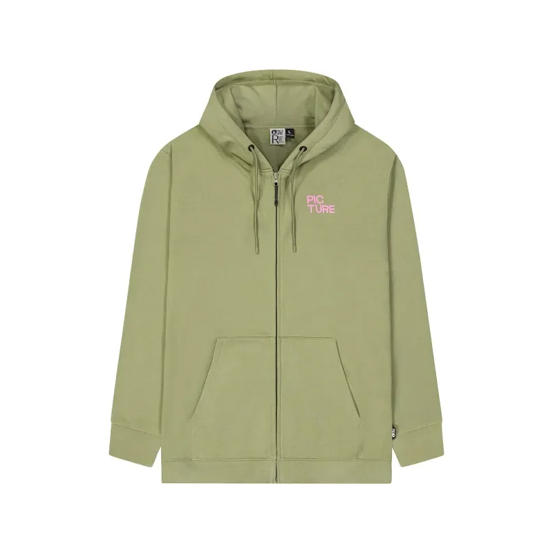 Picture Endako zip hoodie aloe