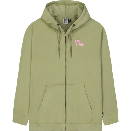 Picture Endako zip hoodie aloe