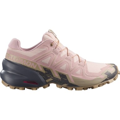 Salomon Speedcross 6 Femme tapioca / shadow gray / slate green