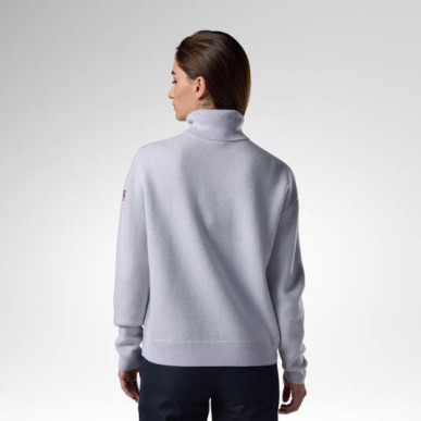 Rossignol Patterned TN Sweater Femme silver cloud