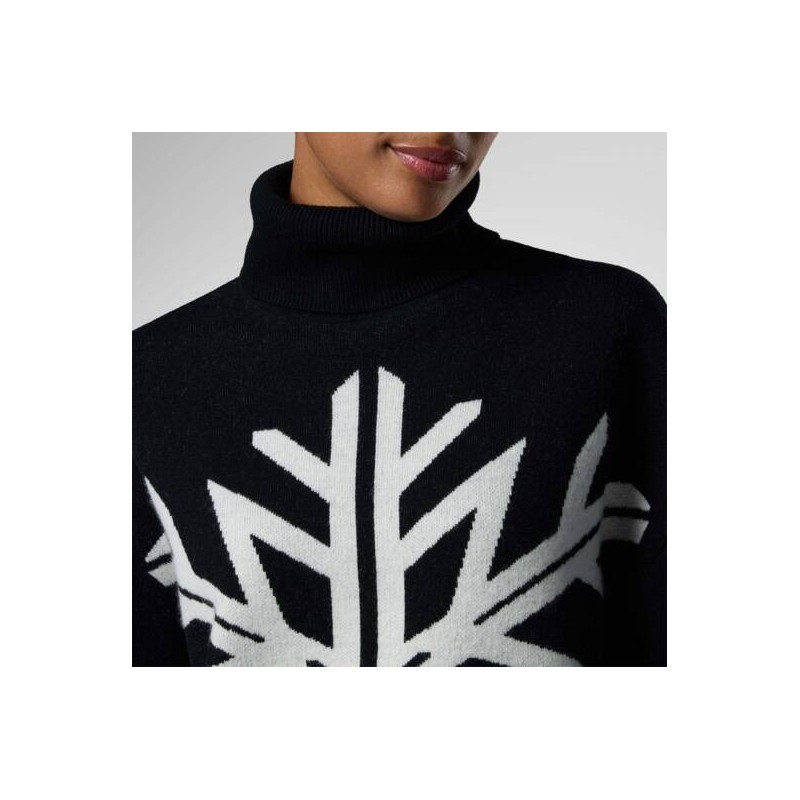 Rossignol Patterned TN Sweater Femme black Rossignol Patterned TN Sweater Femme black