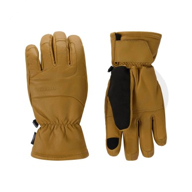 Rossignol Full Leather Ski Gants R-Shell dusted ochrefull