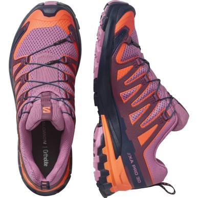 Salomon XA PRO 3D V9 Femme dusky orchid / huckleberry / nectarine