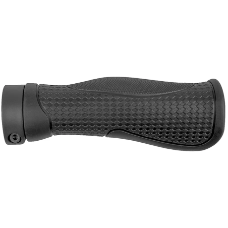 PAIRE POIGNEES VELO NOIRES M WAVE 130MM