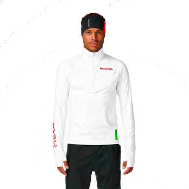 Rossignol Hero Half Zip First Layer white