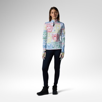 Rossignol JCC Quarter Zip First Layer Femme angels light